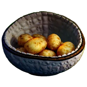 Crispy Potato PNG Omc