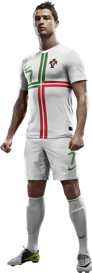 Cristiano Ronaldo Portugal Kit PNG image