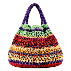 Crochet Beach Bag PNG 06292024