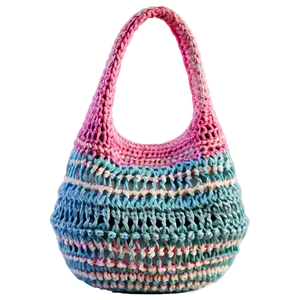 Crochet Beach Bag PNG 70