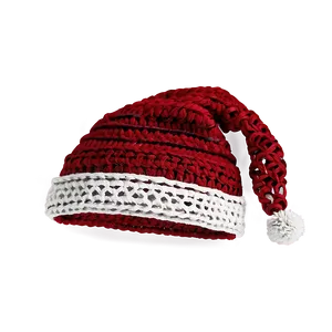 Crochet Christmas Hat Png 04292024 PNG image