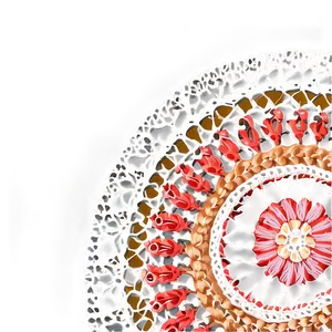 Crochet Doily Border PNG Egp49 PNG