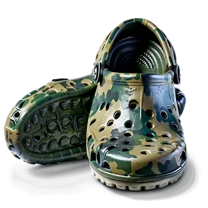 Crocs Camo Pattern PNG Xqx2 PNG