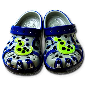 Crocs Glow In The Dark Png 05212024 PNG image