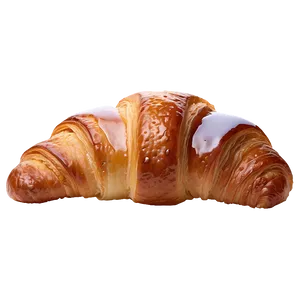 Croissant With Glaze Png 05252024 PNG image