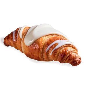 Croissant With Icing Png 36 PNG image