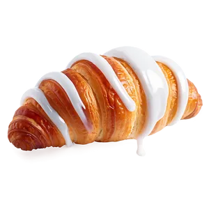Croissant With Icing PNG 56 PNG