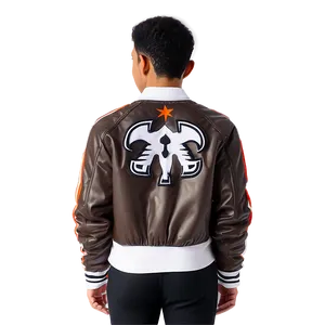 Cropped Bomber Jacket PNG 8 PNG