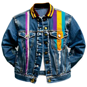 Cropped Jean Jacket Png Uxk44 PNG image