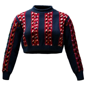 Cropped Red Sweater PNG 06292024 PNG