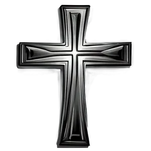 Cross Outline For Coloring PNG 06122024 PNG