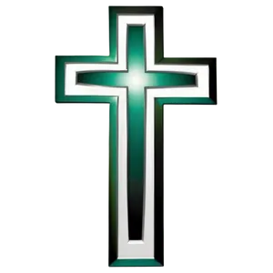 Cross Outline With Banner PNG Bta1 PNG