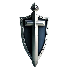 Cross Shield Vector PNG 06262024