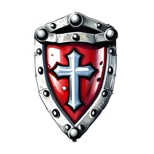 Cross Shield Vector PNG 8