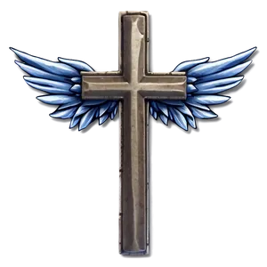 Cross With Wings PNG Ccx PNG