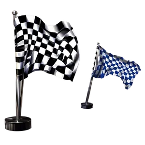 Crossed Checkered Flags Racing Png 56 PNG image