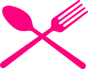 Crossed Forkand Spoon Icon PNG image