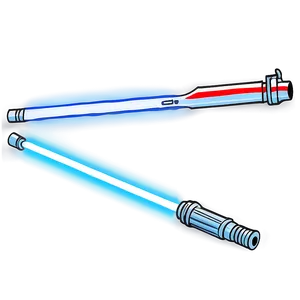 Crossguard Lightsaber Graphic Png Jie PNG image