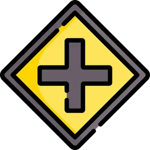 Crossroad Sign Graphic PNG image