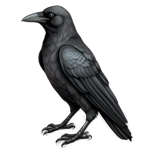 Crow Drawing PNG 05232024 PNG