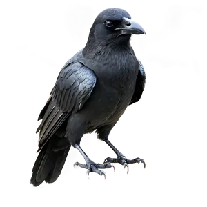 Crow Silhouette PNG 05232024