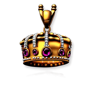 Crown Pendant PNG Vmq