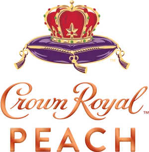 Crown Royal Peach Logo PNG image