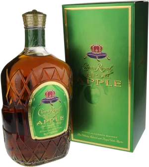 Crown Royal Regal Apple Whiskey PNG