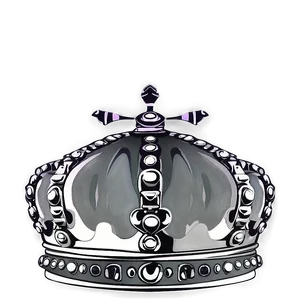 Crown Vector Outline Png 06262024 PNG image