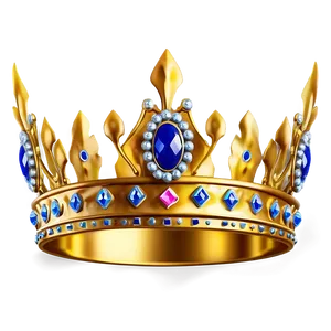 Crown With Feathers PNG 87