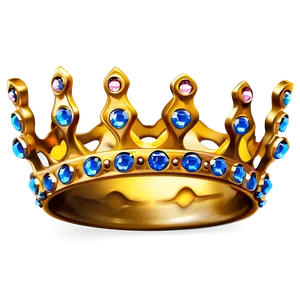 Crown With Gems Png Avu PNG image