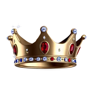 Crown With Gems PNG Lpj4