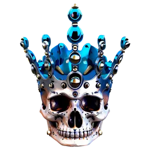 Crown With Skulls PNG 06292024 PNG