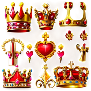 Crowns B PNG image