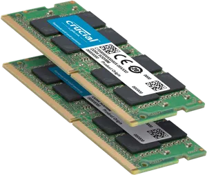 Crucial Laptop R A M Modules PNG image