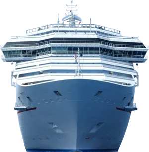 Cruise Ship Bow View PNG image