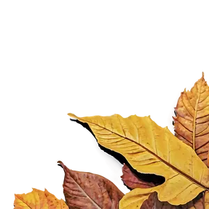 Crumbling Leaves Fall PNG Pfi PNG