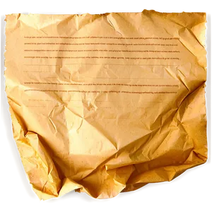 Crumpled Old Paper Png Sfs11 PNG image