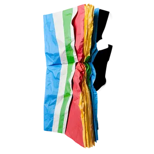 Crumpled Paper Background PNG 35