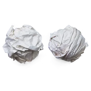 Crumpled Paper Ball PNG Jop22