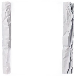 Crumpled Paper Edge PNG 45