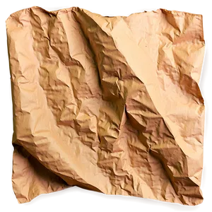 Crumpled Paper For Design PNG 3 PNG