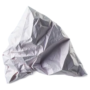 Crumpled Paper Piece PNG 05242024 PNG