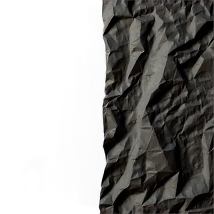 Crumpled Paper Texture Overlay PNG Gbs