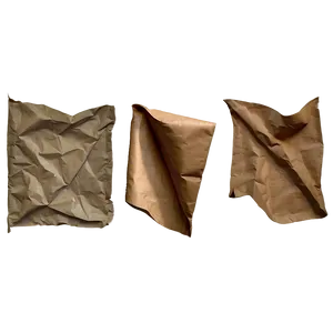 Crumpled Paper Texture Pack PNG 10