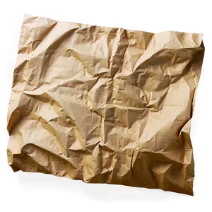 Crumpled Paper Texture PNG 05232024