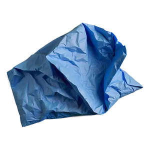 Crumpled Paper With Creases PNG 05242024
