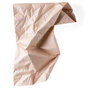 Crumpled Paper With Fold Marks PNG Ame PNG