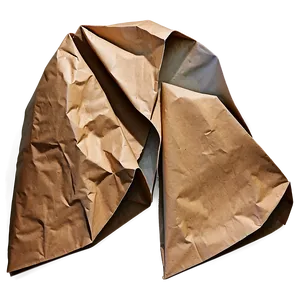 Crumpled Paper With Fold Marks PNG Imm92 PNG