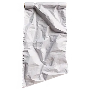 Crumpled Paper With Transparent Background PNG 05242024 PNG
